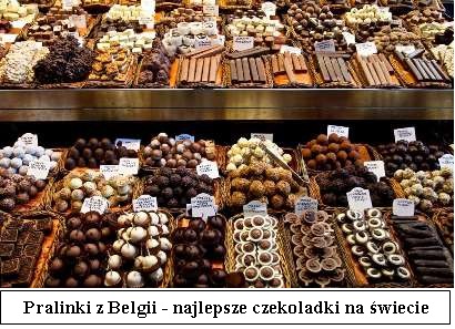 Belgijskie czekoladki
