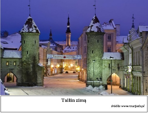 Tallin zimą